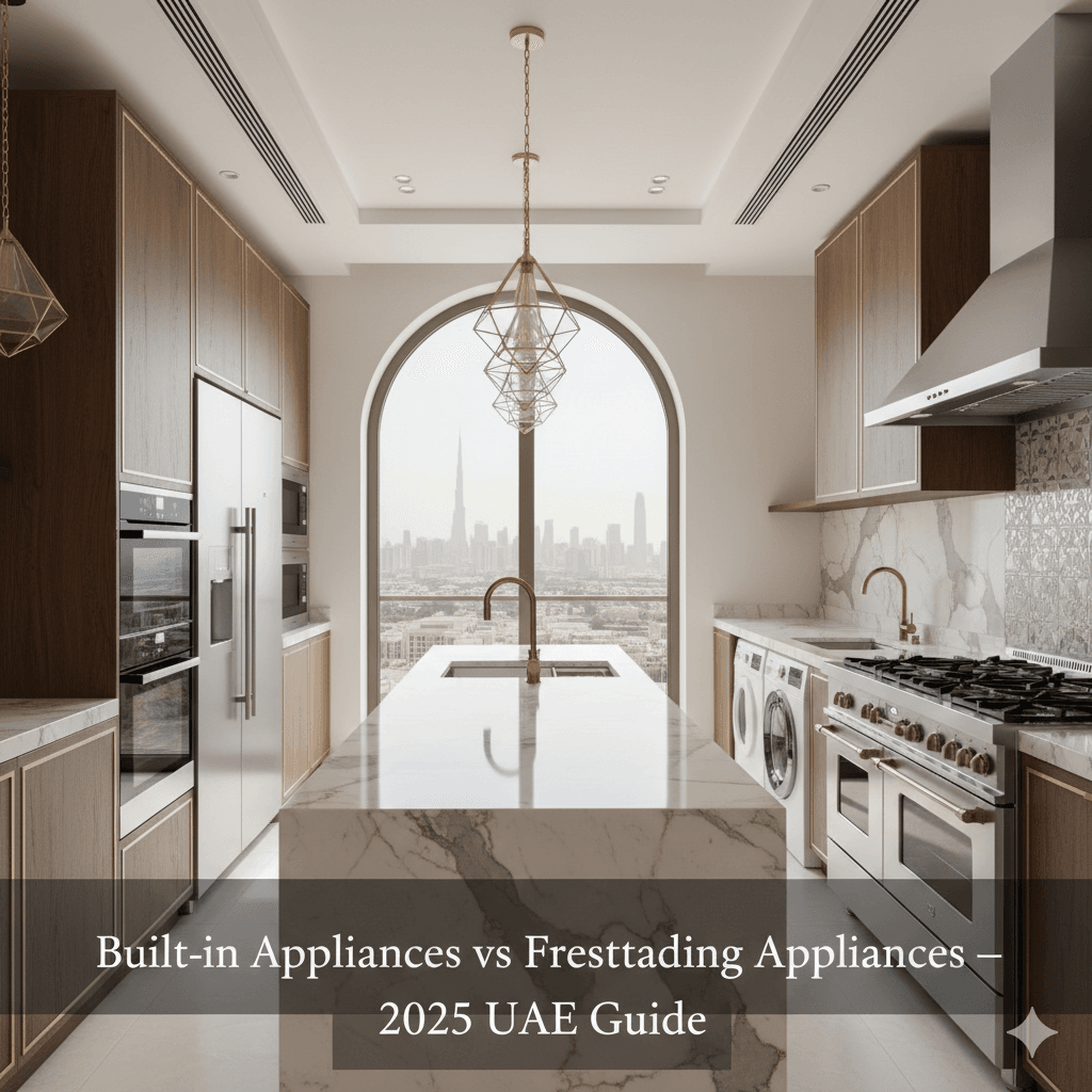 Built-in Appliances vs Freestanding Appliances